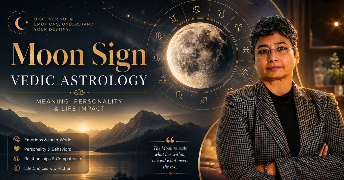 Moon sign vedic astrology meaning and Janma Rashi guide