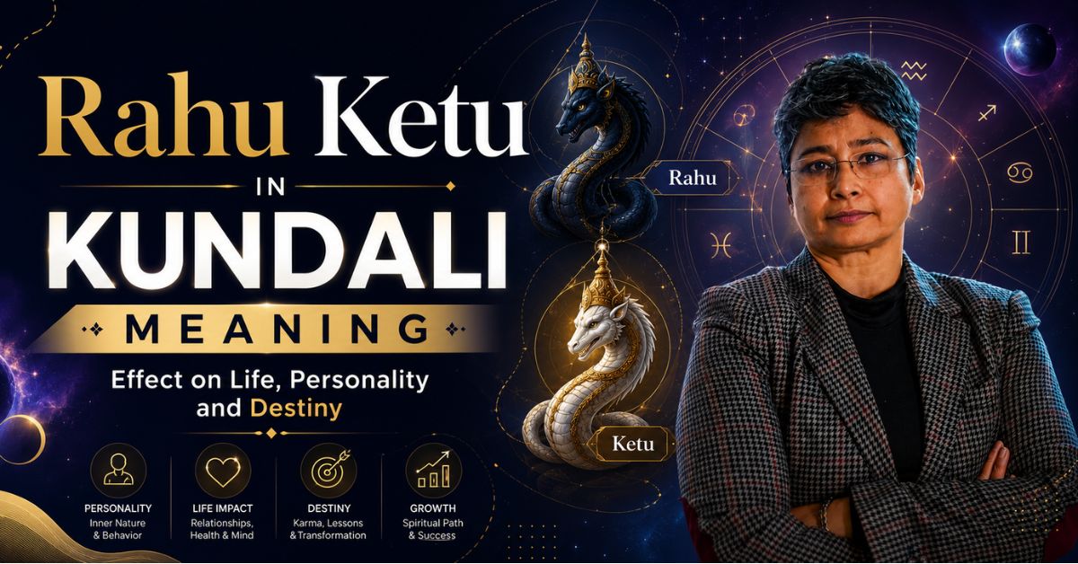 Rahu and Ketu in Kundali meaning — lunar nodes in Vedic astrology